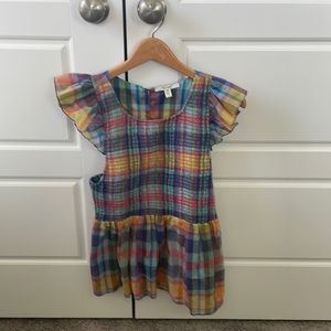 Madras Short sleeve top